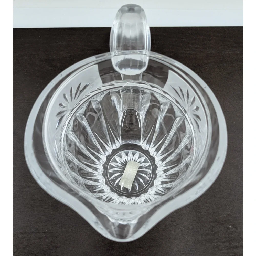 Vintage Cristal D'Arques Durand Carthage Crystal Pitcher France 48OZ in Box